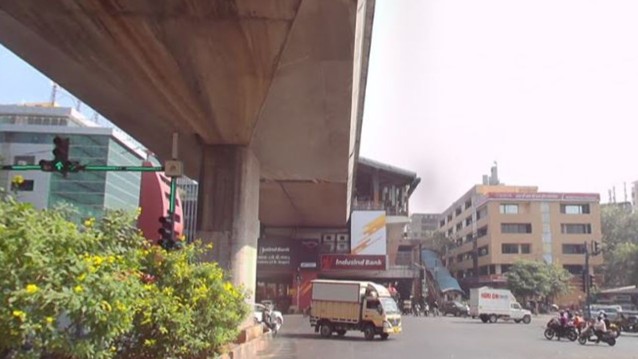 Chakala Metro Station Area