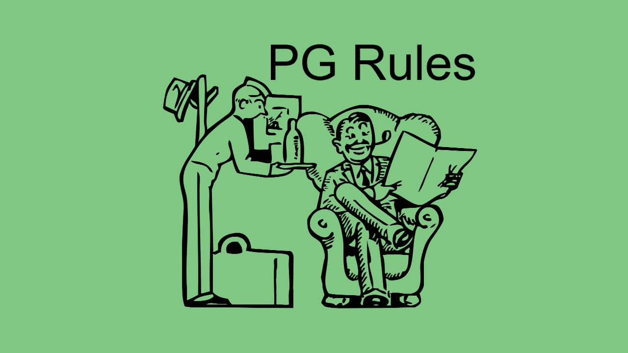 Paying Guest Rules